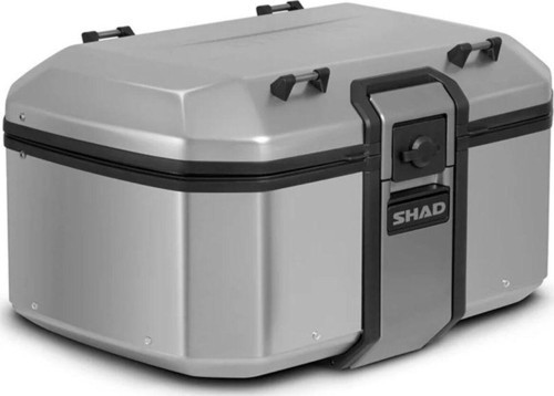 Motosiklet Alüminyum Tr-55 Arka Çanta Gümüş Shad Terra Motor Tur Çantası Silver 55 Lt