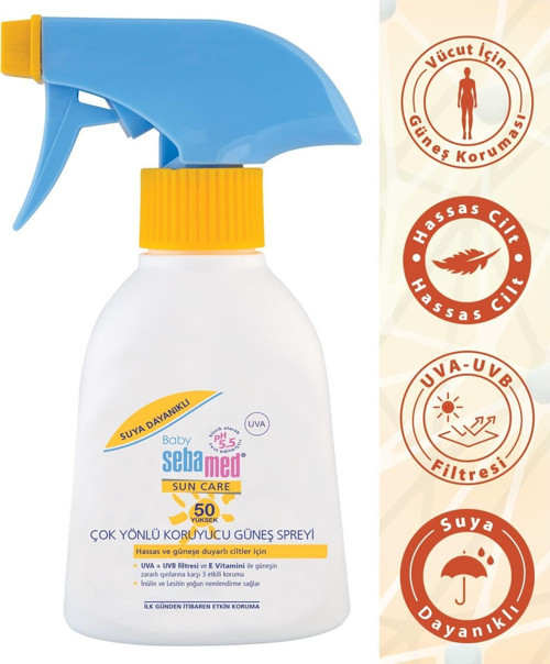 Sun Bebe 50 Güneş Spreyi 200 Ml