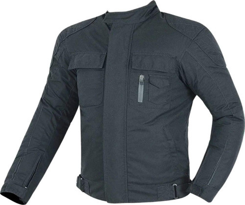 Motosiklet Montu Omuz Dirsek Sırt Ful Korumalı Dört Mevsim Pamuk Balmumu Kumaş Siyah