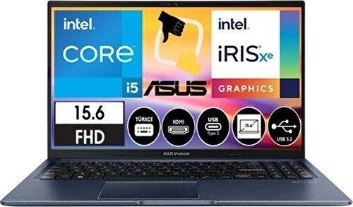 Vivobook 15 X1502ZA-EJ1644 Intel Core I5 1235U 16GB 512GB SSD Windows 11 Pro 15.6 Fhd Taşınabilir Bilgisayar