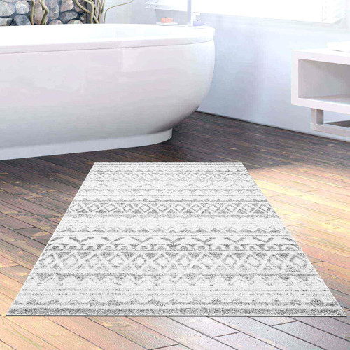 Kaymaz Taban Djt Banyo Halısı Star Pamuk İskandinav F5078