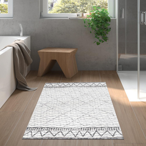 Kaymaz Taban Djt Banyo Halısı Trend İskandinav F5081