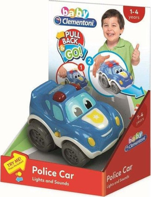 17179 Baby Polis Arabası Çek Bırak Seti