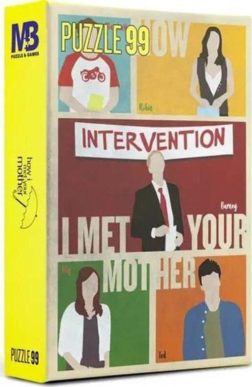 Mabbels Warner Bros HIMYM 99 Parça Puzzle