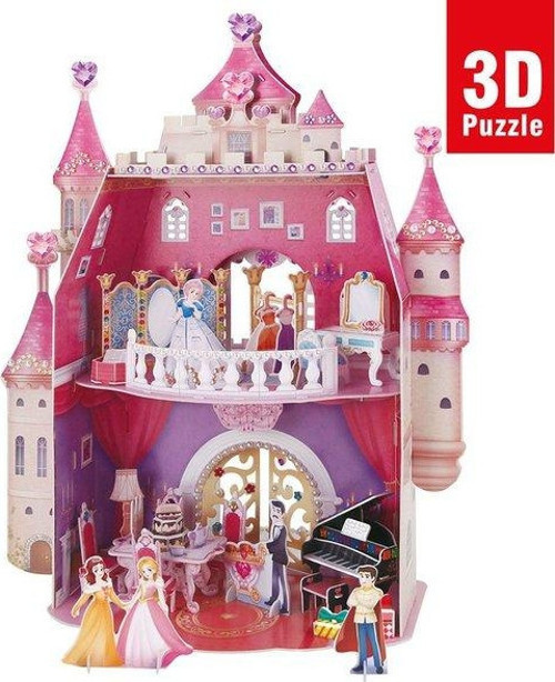 Prenses Doğumgünü Şatosu 3D Puzzle
