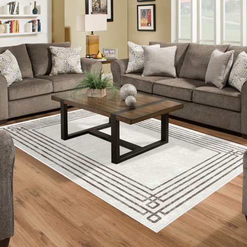 Kaymaz Taban Djt Salon Halısı Star Pamuk Modern M5142