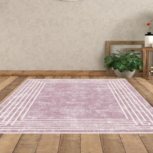 Kaymaz Taban Djt Salon Halısı Star Pamuk Modern M5142