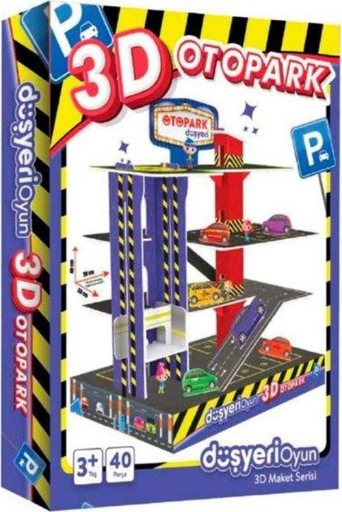 Oyun 3D Otopark 3D Maket