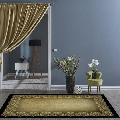 Kaymaz Taban Djt Salon Halısı Yıldız Deri Modern 1674