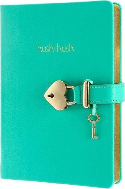 Hush Hush Kilitli Defter Yeşil