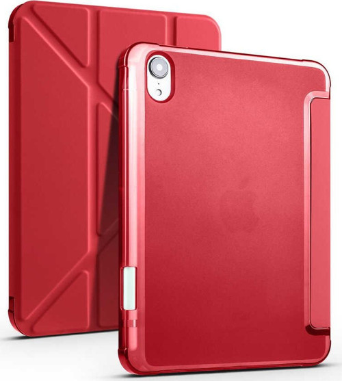 Apple ipad Air 6.Nesil 11 inç M2 2024 Kılıf Yatay ve Dikey Standlı Uyku Modlu Kalemlikli Arkası Silikon Smart Kılıf