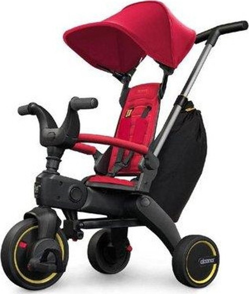 Liki Trike Tek Parça Katlanır 3 Tekerlekli Bebek Bisikleti S3 - Flame Red