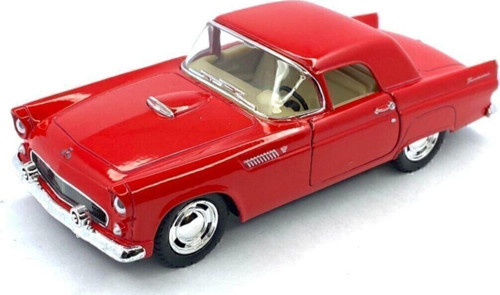 1955 Ford Thunderbird Çek Bırak 5İnch. Lisanslı Model Araba, Oyuncak Araba 1:36