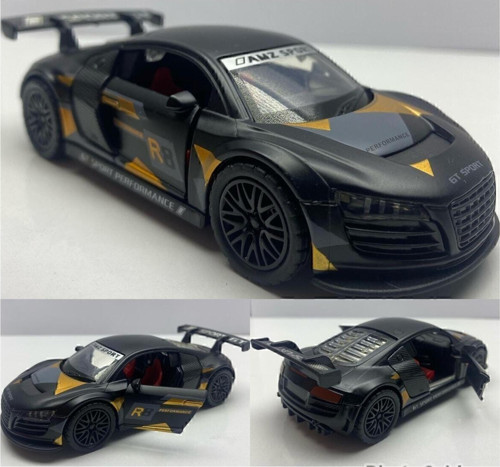 Diecast Metal Oyuncak Araba Audi 10 Cm Çek Bırak Model Araba Metal Araba