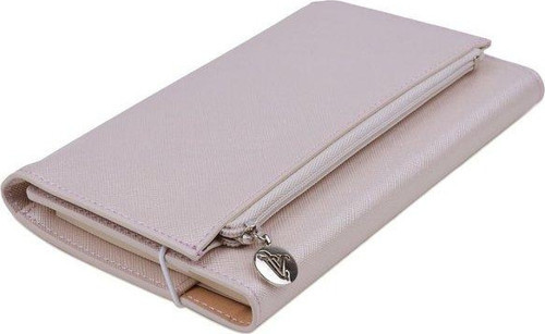 7364 Zipco Clutch 9,6x16,6 80 gr 96 Yaprak Çizgili Gümüş