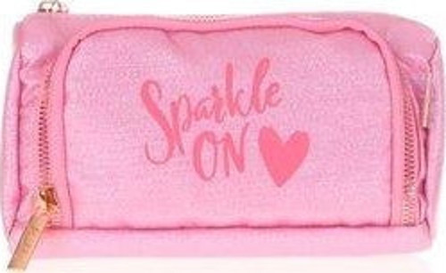 Sparkle Plump Kalem Çantası (Pembe) K2525