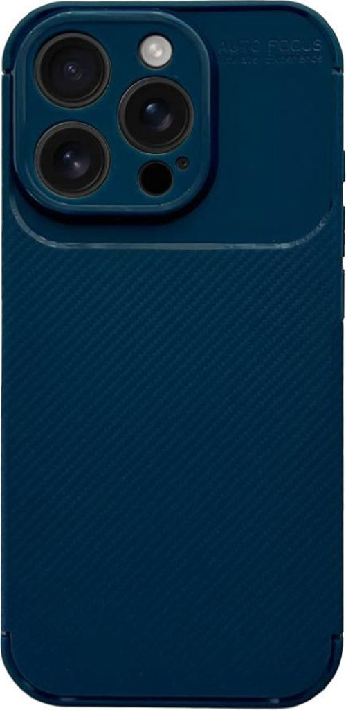 iPhone 16 Pro Max Kılıf Focus Carbon Silikon Kapak