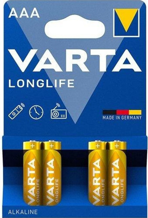 Longlife 4 lü İnce Pil AAA