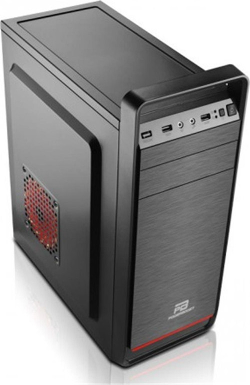 PowerBoost VK-A005S 250w ATX kulplu Shiny Piano Siyah Kasa