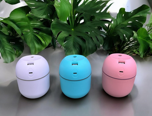 Beyaz 220 ml Oda Hava Nemlendirici Difüzör Usb Şarj Kablolu Oda Hava Nemlendiricisi