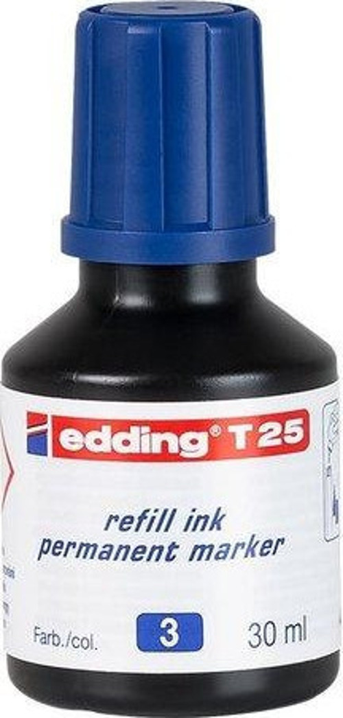 T25 Permanent Mürekkep 30ml Mavi