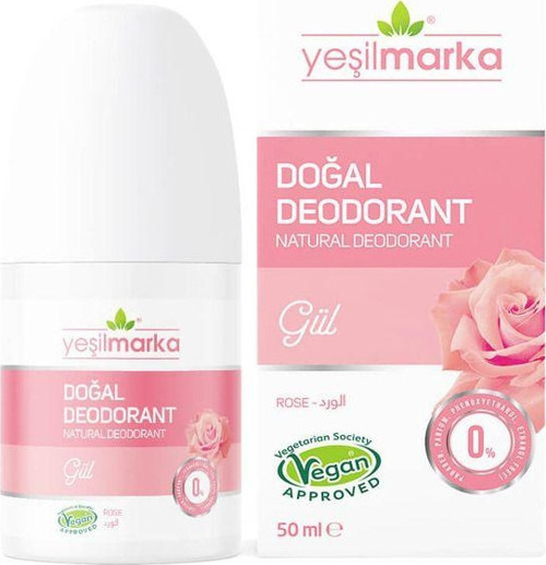Doğal Deodorant Gül 50 Ml