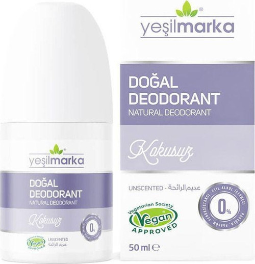 Doğal Deodorant Kokusuz 50 Ml
