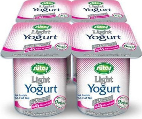 Light Yoğurt 4x125 g