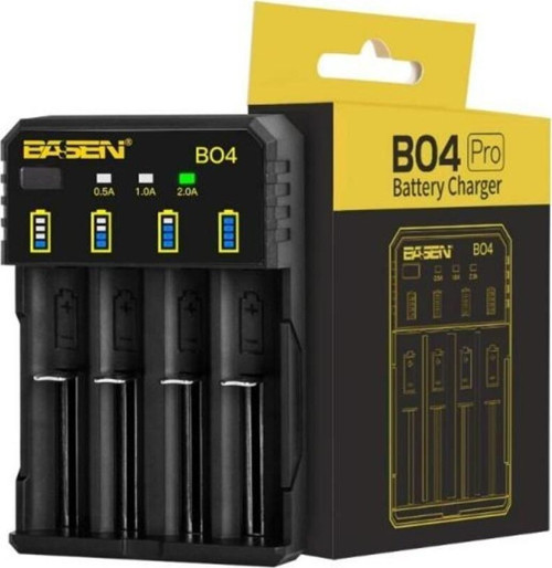 Basen Bo-4 Pro Li-Ion / Ni-Cd / Ni-Mh Akıllı Pil Şarj Aleti