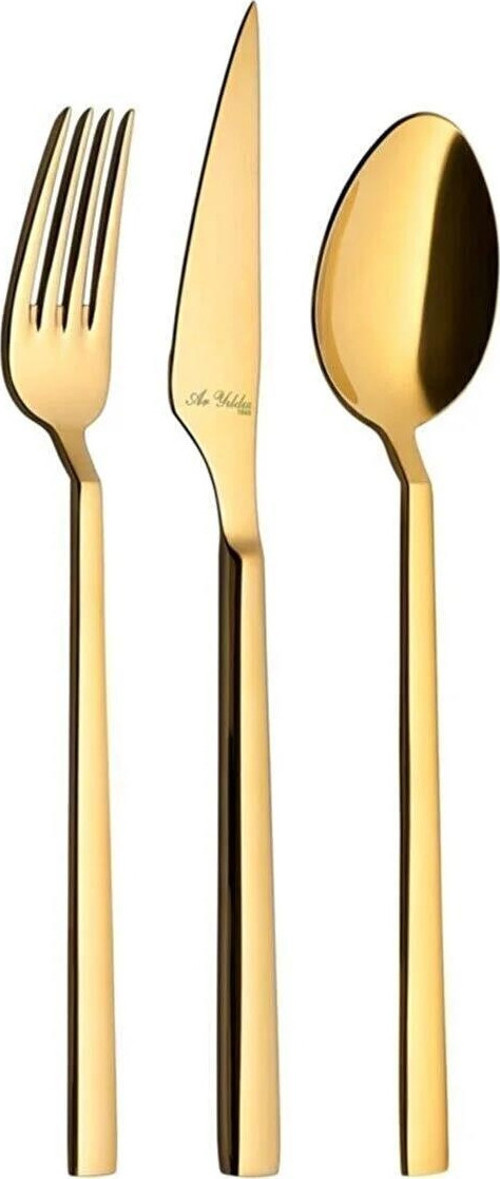 84 Parça Vogue Gold Pvd Çatal Kaşık Bıçak Takımı
