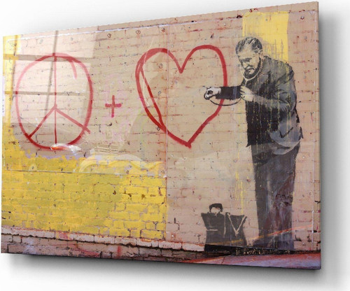 Grafiti Doktoru Cam Tablo | Hediyelik, Dekoratif, Ofis, Mutfak
