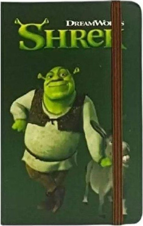 Sherek Sert Kapak Mini Defter Yeşil 80 Yaprak 9 x 14 388432