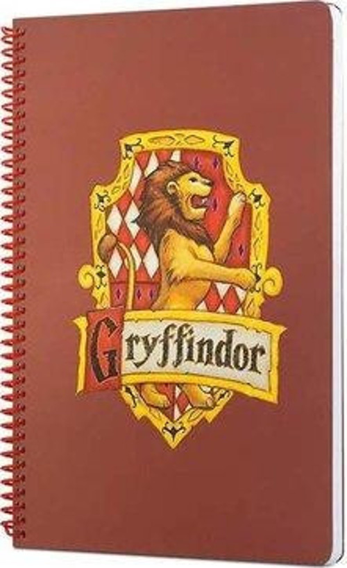 Harry Potter Gryffindor Spiralli Defter Kiremit Rengi 80 Yaprak 17 x 24 388562