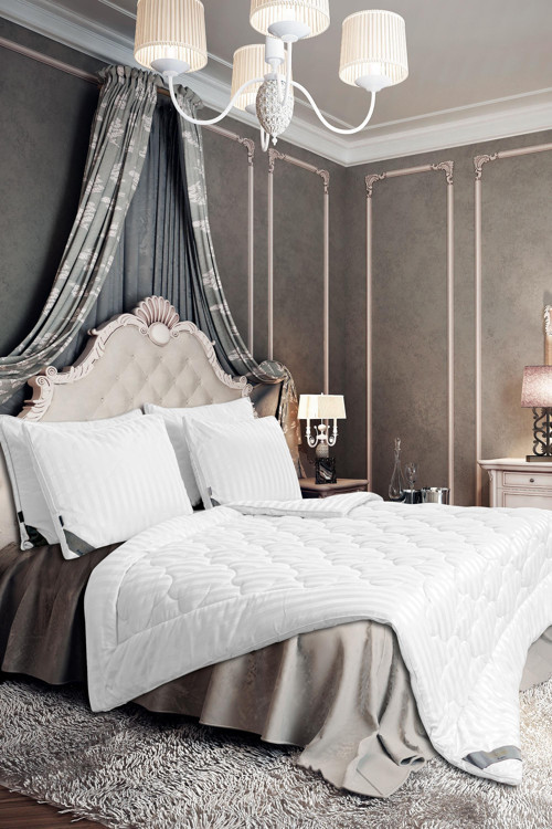 Laura Home Majesti Yorgan Tek Kişilik Beyaz