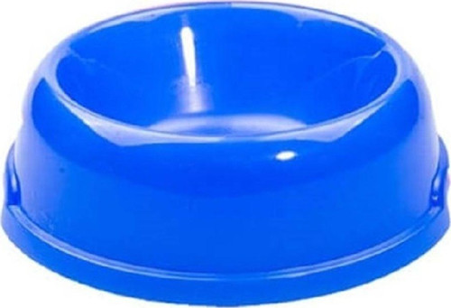 Pet Plastik Orta Mama Kabı 16.5 X 16.5 X 5.5 Cm Mavi