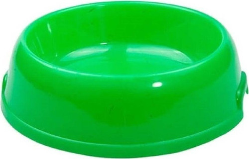 Pet Plastik Orta Mama Kabı 16.5 X 16.5 X 5.5 Cm Yeşil