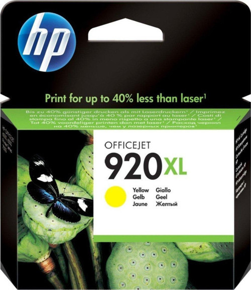 920XL CD974A Yüksek Kapasite Sarı Orjinal Kartuşu , Officejet 6000 / 6500 / 6500A / 7000 / 750