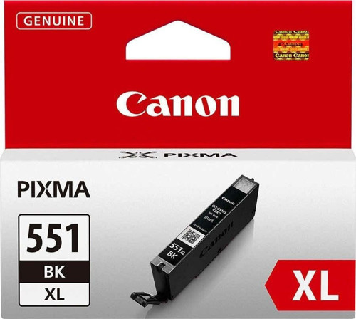 CLI-551BK XL Siyah Yüksek Kapasiteli Orijinal Mürekkep Kartuş 6443B001