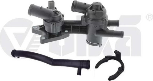 03C121111PKIT Termostat Yuvası & Borusu Komple 83C-87C - Golf 5-Jetta-Passat-Scırocco-Tıguan-1.4 Lt.