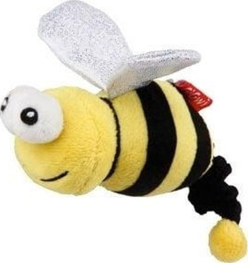 Catnipli Arı Peluş Kedi Oyuncağı 12 Cm Sarı/Siyah