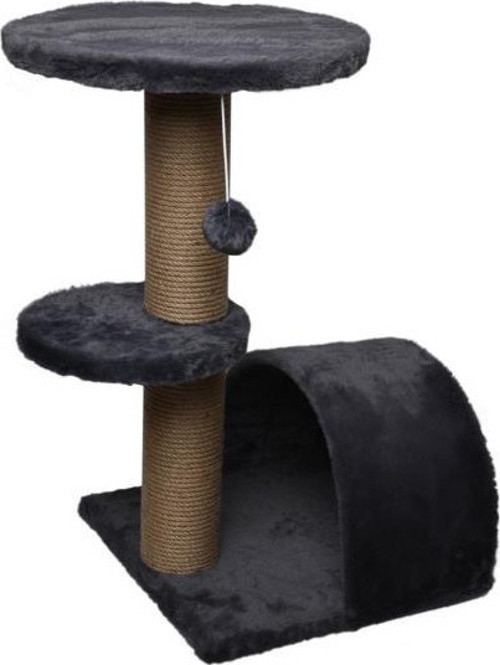 53x39x67 cm Kedi Oyun ve Tırmalama Platformu Gri