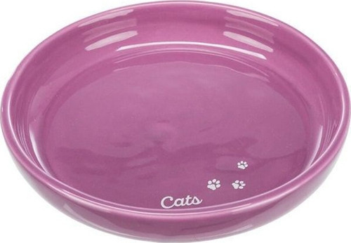 Büyük Kedi Seramik Mama ve Su Kabı 0,35Lt 18cm