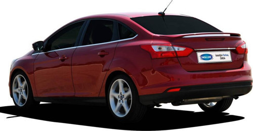 Ford Focus 3 SD Krom Cam Alt Çıtası 8 Parça 2010-2018 Arası
