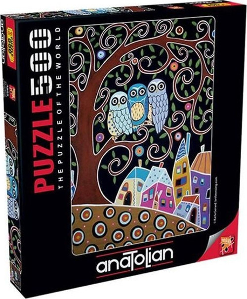 3605 Üç Baykuş 500 Parça Puzzle