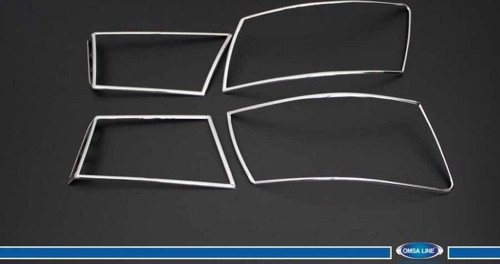 Hyundai Sonata Krom Stop Çerçevesi 4 Parça Abs 2006-2012 Arası