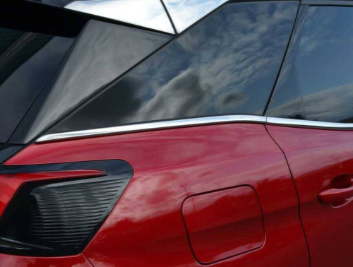 Peugeot 3008 Krom Cam Alt Çıtası 8 Parça 2016 ve Sonrası
