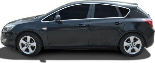 Opel Astra J HB Krom Cam Çerçevesi 12 Parça 2010-2014 Arası