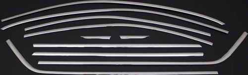 Skoda Octavia 3 A7 SD Krom Cam Çerçevesi 10 Parça 2013-2019 Arası