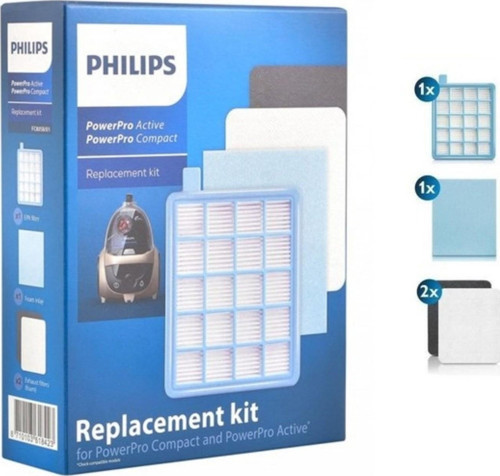 1.Kalite PHILIPS FC 8631 Powerpro Active İthal Hepa Filtresi