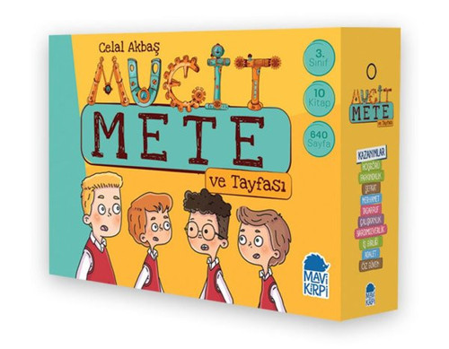Mucit Mete ve Tayfası - 3. Sınıf Hikaye Seti - 10 Kitap Takım